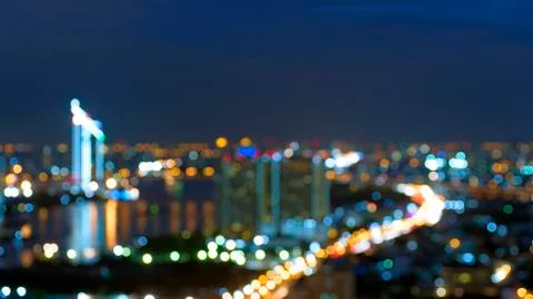 Blurred lights Stock Photos