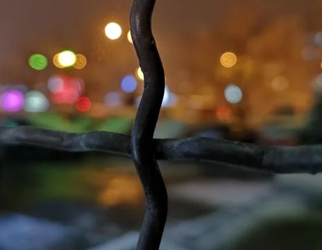 Blurred Lights Foto stock