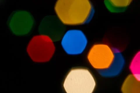 Blurred lights Stock Photos