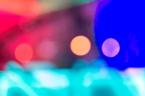 Blurred lights Foto stock