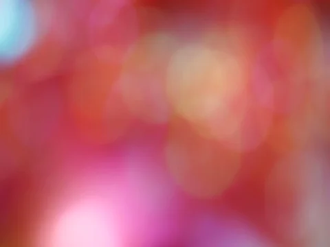 Blurred lights of red bokeh abstract color background Stock Footage 111636193