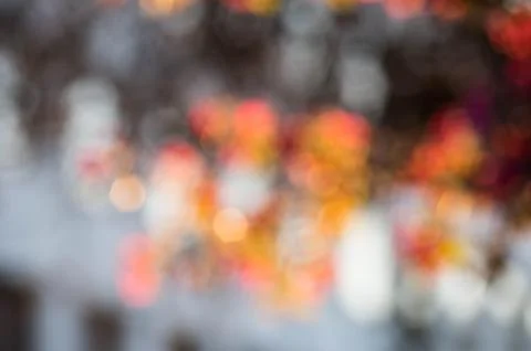Blurred lights warm Stock Photos