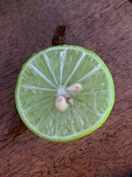 Blurred lime for cover template Stock Photos