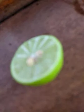 Blurred lime for cover template Stock Photos