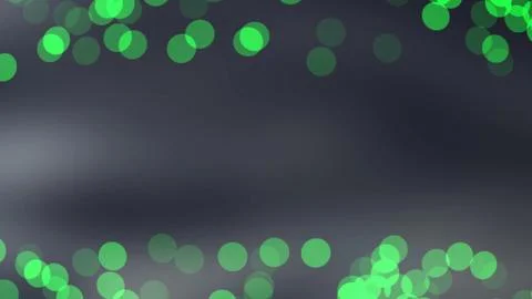 Blurred lime pattern whith copy space. Luminous round bokeh for background. L Stock Photos