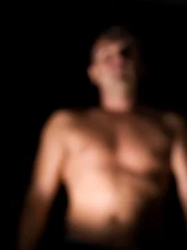 Blurred man Stock Photos