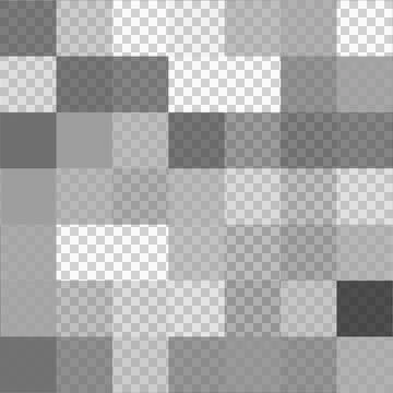 Blurred Mosaic, Censor Blur Effect Texture Stock Illustration