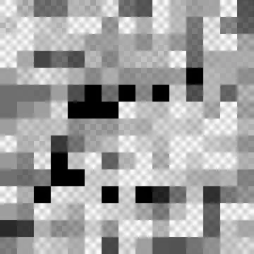 Blurred Mosaic, Censor Blur Effect Texture Stock Illustration