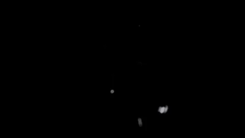 Blurred motion of blowing dirt particles. Stock Footage 295880568