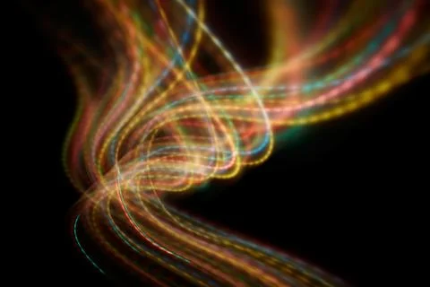 Blurred motion light 写真素材