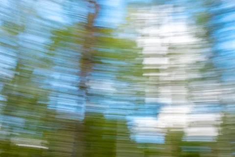 Blurred in motion of nature Stock Photos