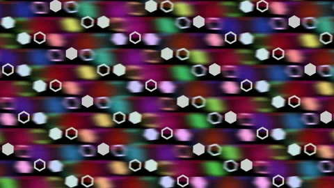 Blurred motion of particles. Slow motion. color pattern. business background. Stock Footage 86065585