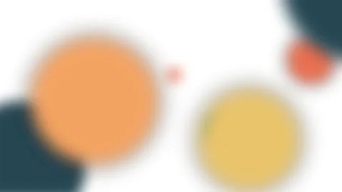 Blurred moving circles of different sizes. Abstract background. Stock Footage 158839457
