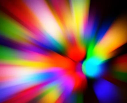 Blurred multi color lights 库存照片