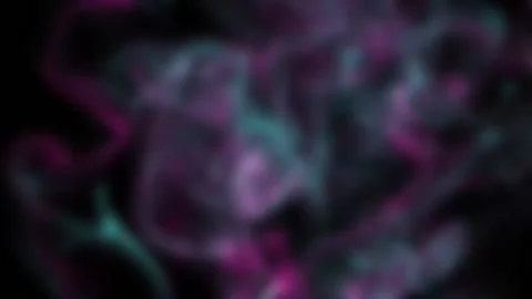 Blurred multicolored smoke balls collide and jumble out of focus Stock Footage 212117301
