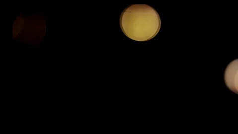 Blurred night lights of christmas tree and tower bokeh Vídeos de archivo 329816380
