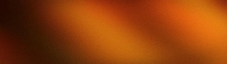 Blurred orange brown gradient background with grainy texture for abstract w.. Stock Illustration