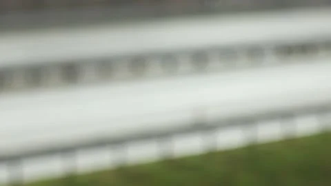 Blurred out highway traffic Stock-Footage 165961544