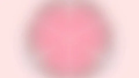 Blurred oval shape in pink on a pale pink background Stock Footage 327141652