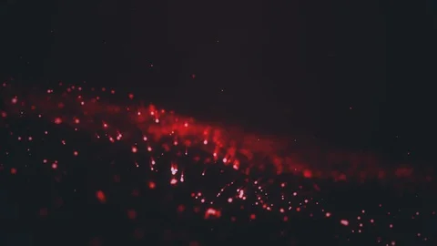 Blurred particle motion background shining shimmer and glitter particles stars Stock Footage 128842946