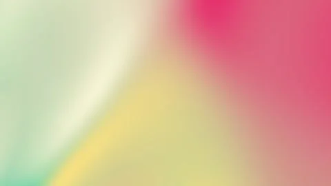 Blurred pastel gradient of teal, yellow, and pink hues Stock Footage 300996853