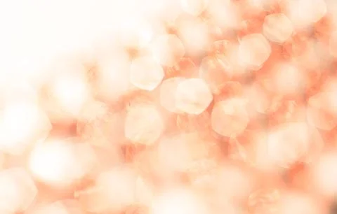 Blurred pastel orange-peach background. trendy color 2024 Peach Fuzz Stock Photos