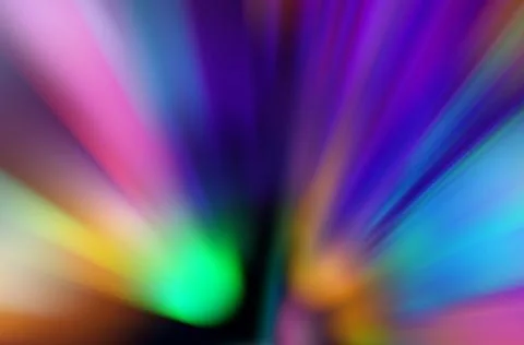 Blurred pattern of multicolored shining lights Stock Illustration