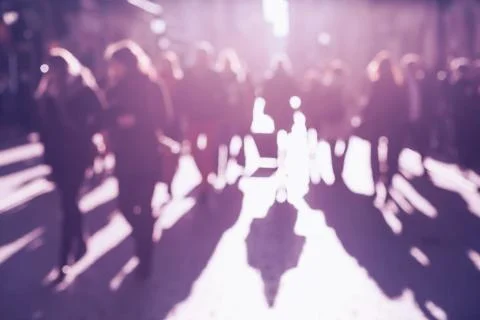 Blurred people background Foto stock