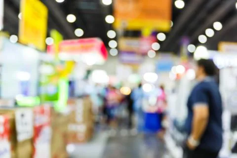 Blurred people Stock Photos