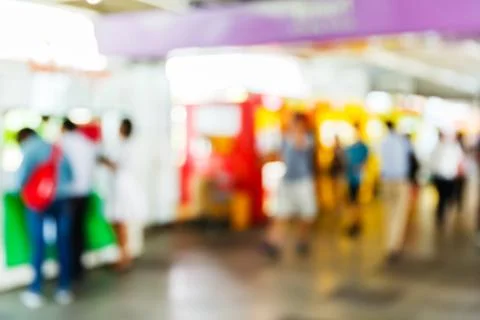 Blurred people Stock Photos