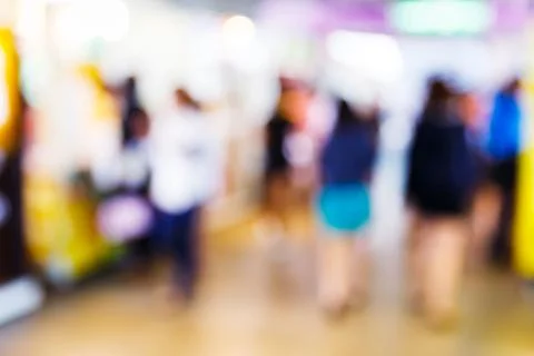 Blurred people Stock Photos