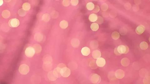 pink bokeh video overlay