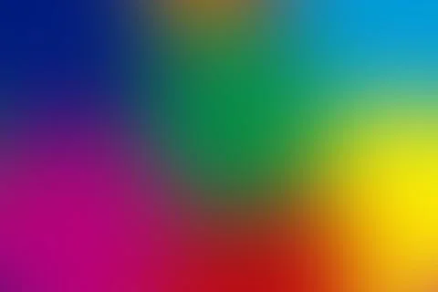 Blurred pop abstract background with vivid primary colors Illustrazione stock