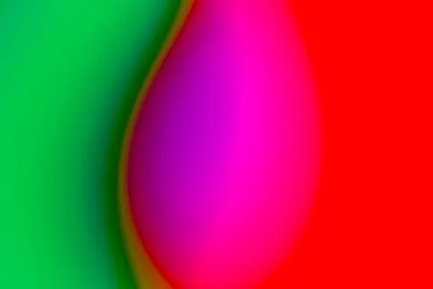 Blurred pop abstract background with vivid primary colors Illustrazione stock