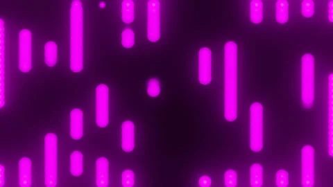 Blurred Purple Balls Background VJ Loop Animation in 4K Stock Footage 244909564