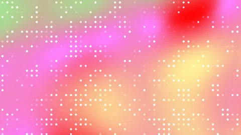 Blurred rainbow background with white dots. Stock Footage 299882255