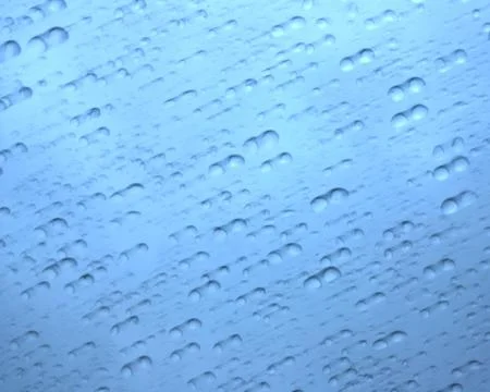 Blurred Raindrops Stock Photos