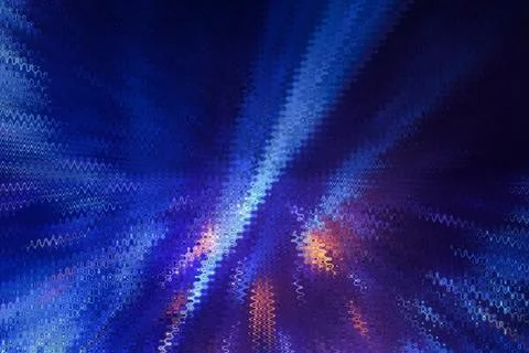 Blurred rays of light on a dark background Stock Illustration