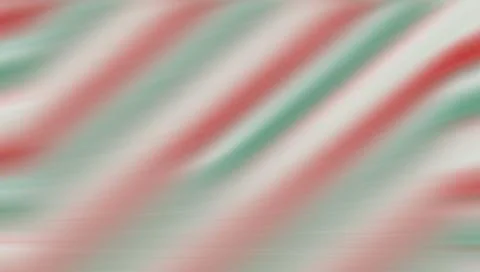 Blurred red and green diagonal stripes on white background Иллюстрация