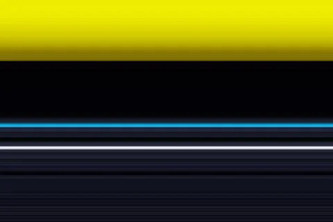 Blurred red background with parallel lines stretching into the distance hallo Stock Illustration