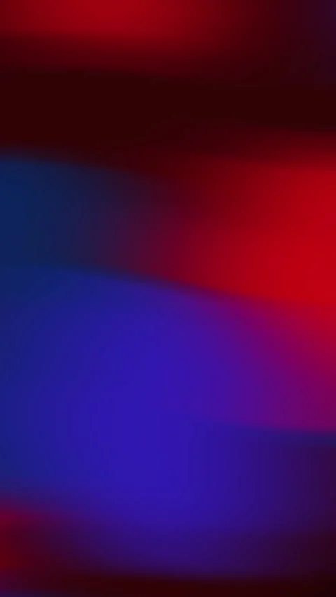 Blurred red blue light animation gradient horizontal dark streaks smooth color. Stock Footage 336873945
