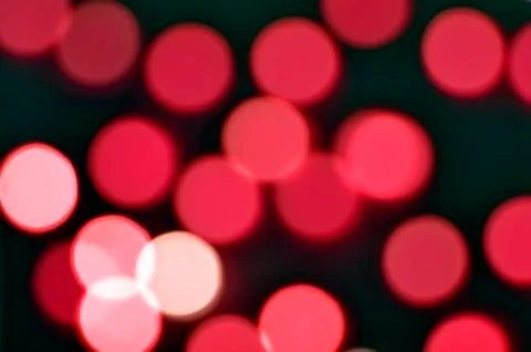 Blurred Red Lights for Abstract or Backgrounds Stock Illustration