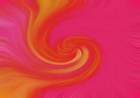 Blurred red orange colors twist wave colorful effect for background, illustra Stock Photos
