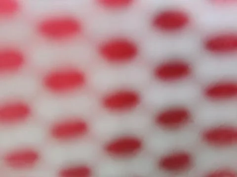 Blurred Red Polka Dot Pattern Background Stock Photos