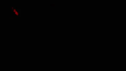 Blurred Red Sparks on Black Stock Footage 293162101
