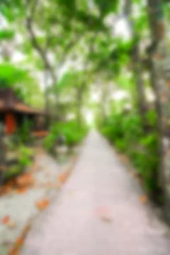  blurred resort Stock Photos