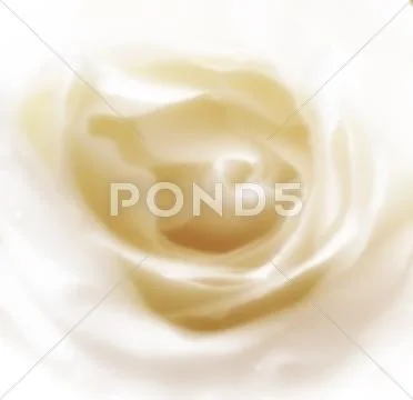 Blurred rose Stock Illustration