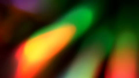 Blurred round multicolor shapes randomly moving. Stock Footage 150782175