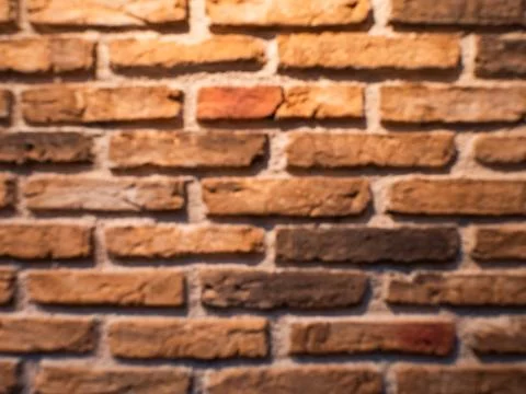 Blurred Rustic Brick Wall Texture Stock Photos
