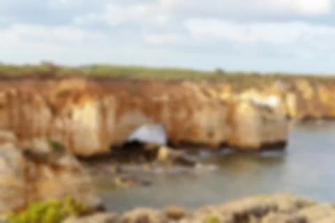 Blurred Seascape Background Stock Photos